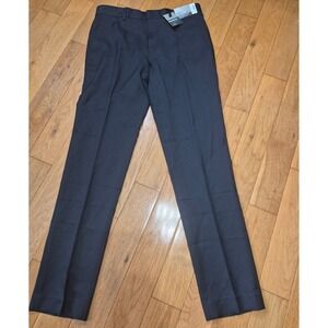 Louis Raphael Tailored Skinny Fit Navy Stretch Dress Pants 29W 30L A501S-1180